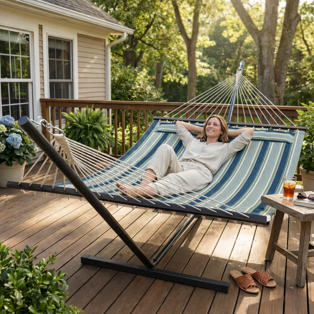 Horizon™ – Hamac sur Pied avec Structure en Acier